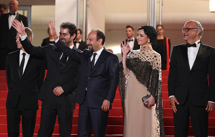 عوامل فیلم «فروشنده» روی فرش قرمز کن (تصاویر)