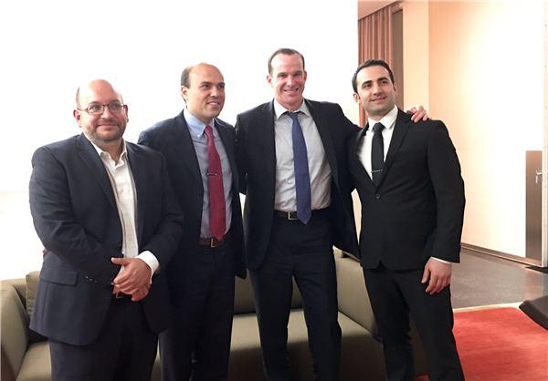 دیدار نماینده اوباما با «جیسون رضائیان، سعید عابدینی و امیر حکمتی»(تصویر)