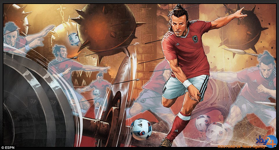 قدرت جادویی 5 فوق ستاره یورو 2016 در قاب تصویر قدرت جادویی 5 فوق ستاره یورو 2016 در قاب تصویر