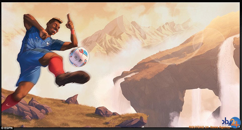 قدرت جادویی 5 فوق ستاره یورو 2016 در قاب تصویر قدرت جادویی 5 فوق ستاره یورو 2016 در قاب تصویر