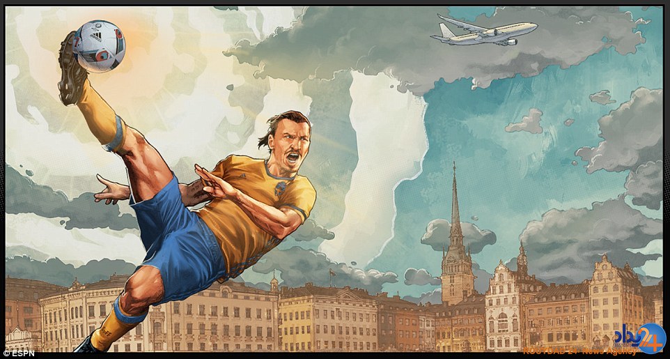 قدرت جادویی 5 فوق ستاره یورو 2016 در قاب تصویر قدرت جادویی 5 فوق ستاره یورو 2016 در قاب تصویر