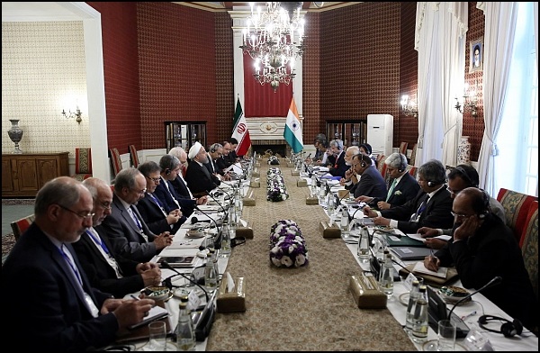 مذاکرات مشترک مقامات عالیرتبه ایران و هند