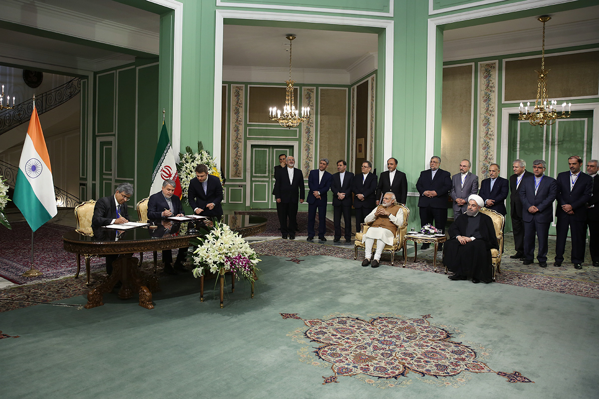 مذاکرات مشترک مقامات عالیرتبه ایران و هند