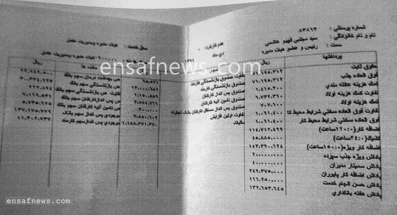 میانگین دریافتی خالص مدیرعامل بانک تجارت، ماهی ۷۸ میلیون؟!
