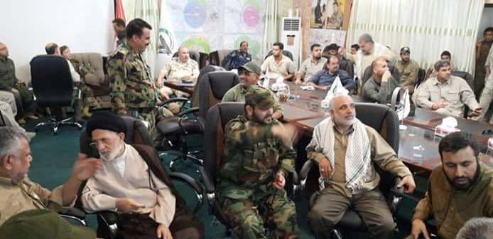 حضور سردار سلیمانی در اتاق عملیات بازپس گیری فلوجه (تصاویر) حضور سردار سلیمانی در اتاق عملیات بازپس گیری فلوجه (تصاویر)