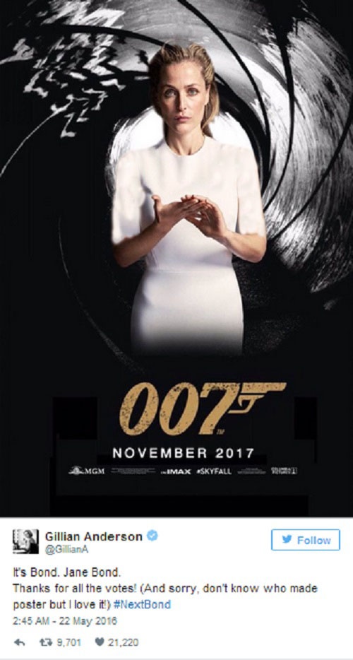 یک گزینه عجیب برای بازی در «جیمز باند» (تصویر)