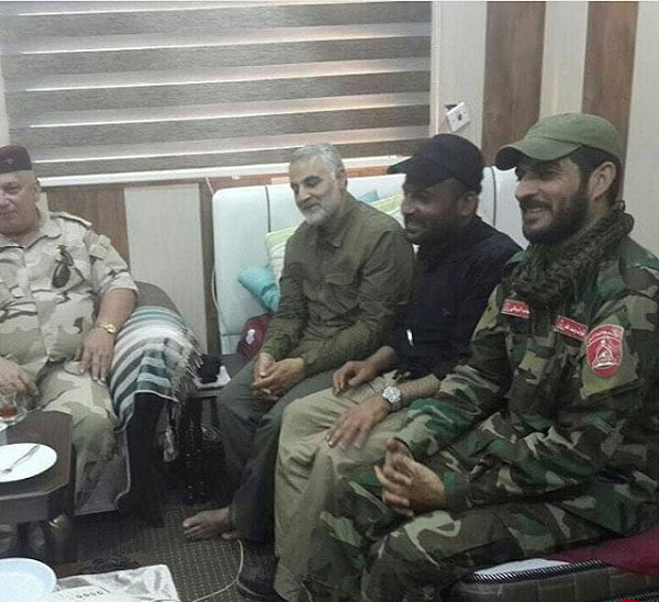 ایجاد حساسیت برای حضور سردار سلیمانی در عملیات آزاد سازی فلوجه ایجاد حساسیت برای حضور سردار سلیمانی در عملیات آزاد سازی فلوجه