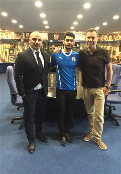 علی کریمی به دیناموزاگرب پیوست(تصویر)