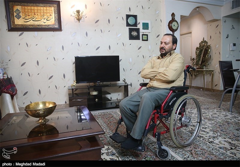 روایت مقاومت نخستین جانباز نخاعی مدافع حرم(تصویر)