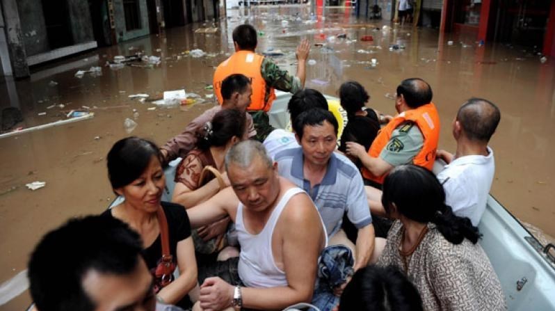 باران شدید در چین ۵۰ کشته و ۱۲ مفقود به جا گذاشت