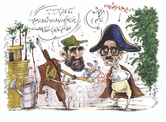 اتاق فکر علیه رحمتی! ( کاریکاتور)