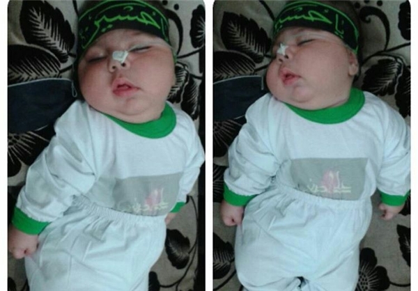 نوزاد 5 ماهه را دریابید/ زندگی نباتی امیر عباس اتفاق یا قصور پزشکی(تصویر)