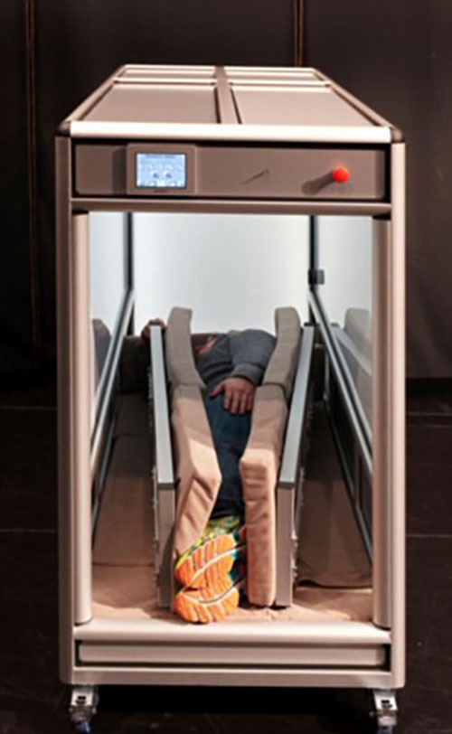 دستگاه شبیه‌ساز آغوش برای آرامش مبتلایان به اوتیسم و افراد پر‌استرس