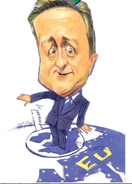 دیوید کامرون! (کاریکاتور)