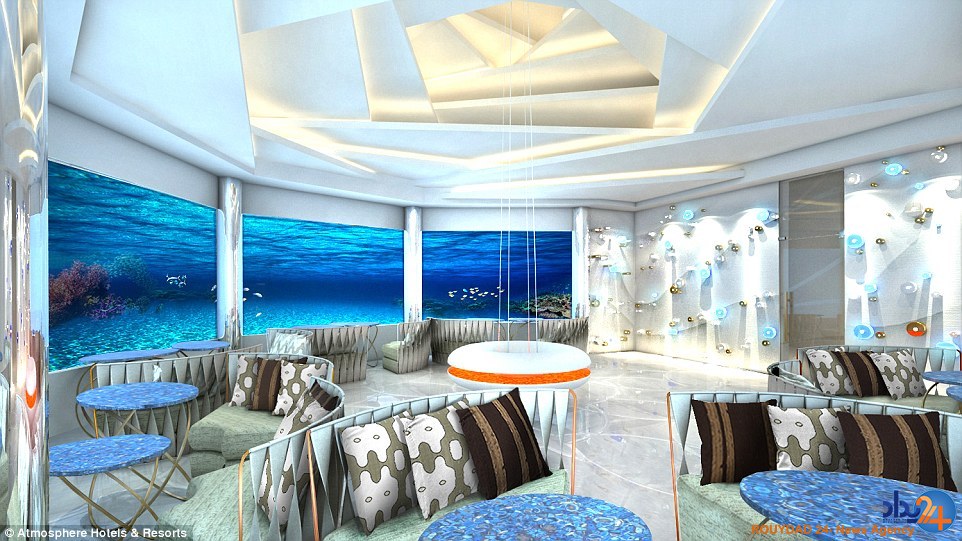 رستوان بی نظیر مالدیو در زیر دریایی (تصاویر)