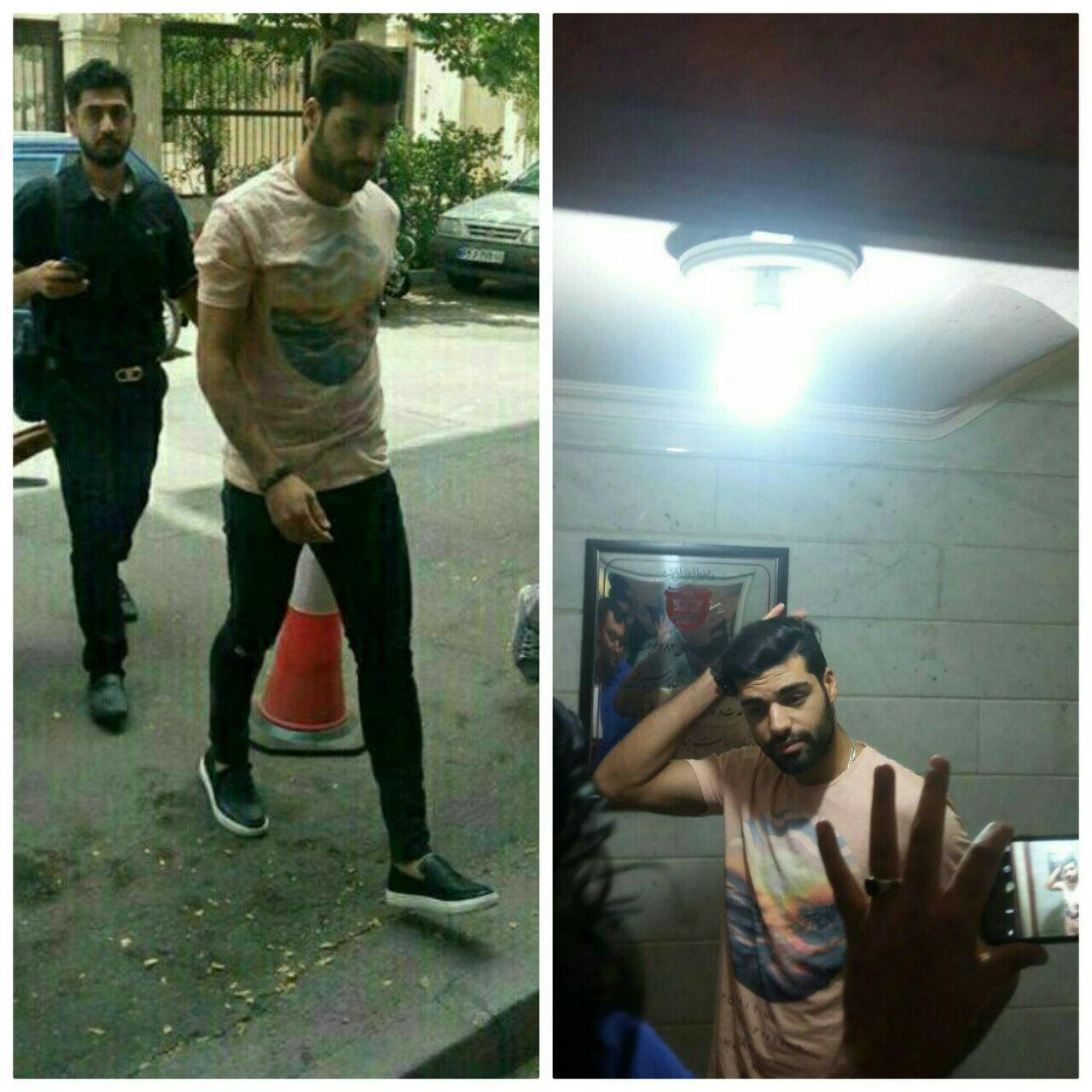 طارمی وارد باشگاه پرسپولیس شد (تصاویر)
