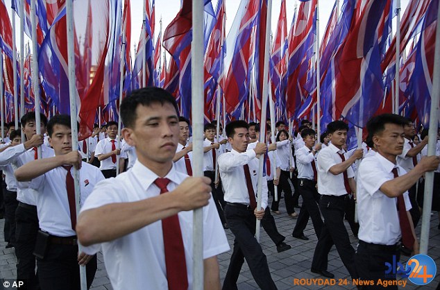 تظاهرات میلیونی ضدآمریکایی در کره شمالی (تصاویر)