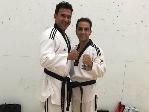 کمربند مشکی کاراته برای عقاب آسیا(تصویر)