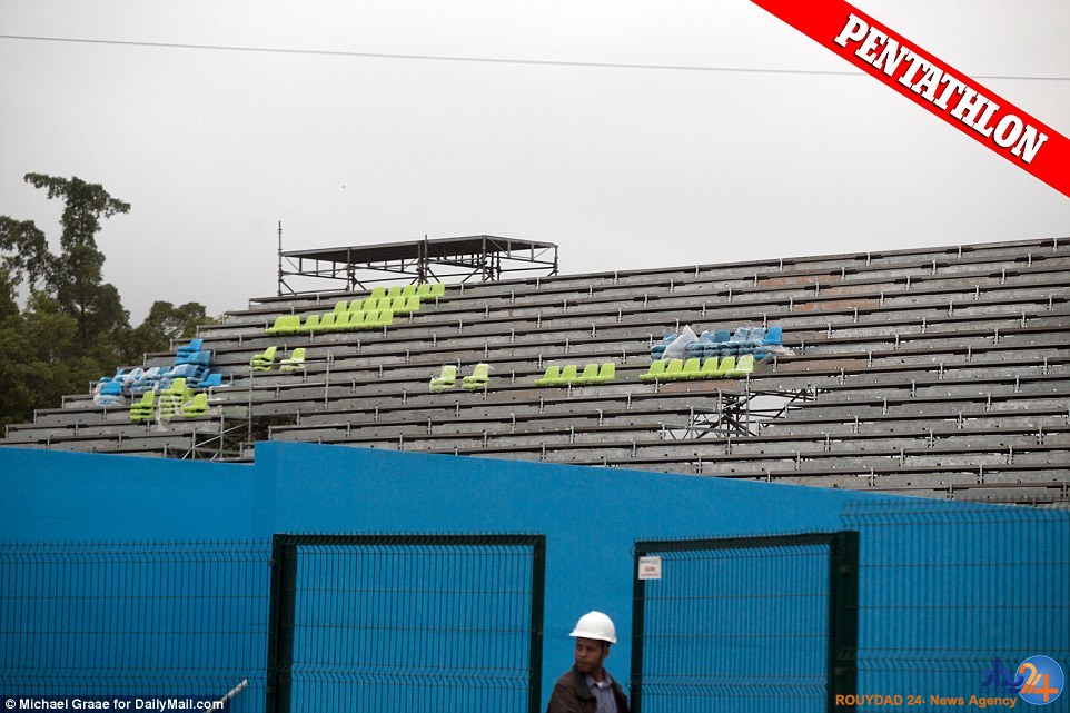 سالن های ورزشی نیمه کاره برزیل تنها 5 هفته مانده به المپیک ریو (تصاویر) سالن های ورزشی نیمه کاره برزیل تنها 5 هفته مانده به المپیک ریو (تصاویر)