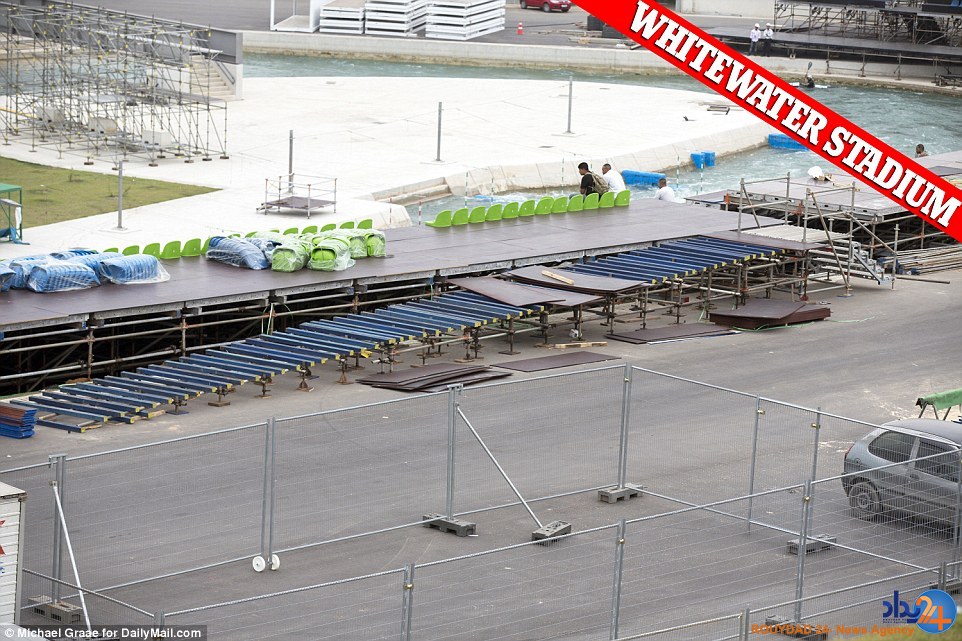 سالن های ورزشی نیمه کاره برزیل تنها 5 هفته مانده به المپیک ریو (تصاویر) سالن های ورزشی نیمه کاره برزیل تنها 5 هفته مانده به المپیک ریو (تصاویر)