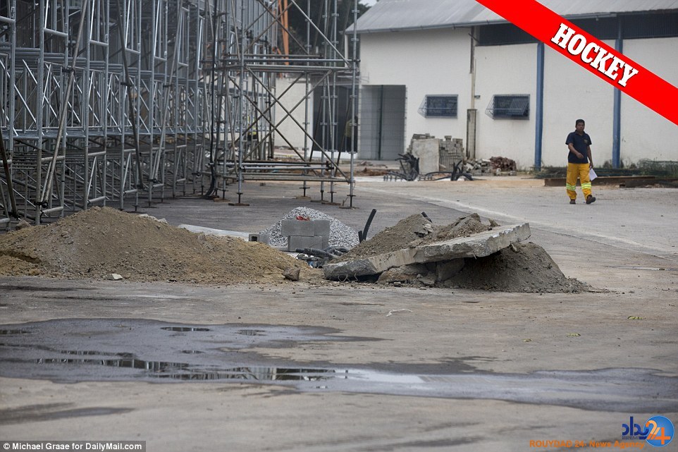 سالن های ورزشی نیمه کاره برزیل تنها 5 هفته مانده به المپیک ریو (تصاویر) سالن های ورزشی نیمه کاره برزیل تنها 5 هفته مانده به المپیک ریو (تصاویر)