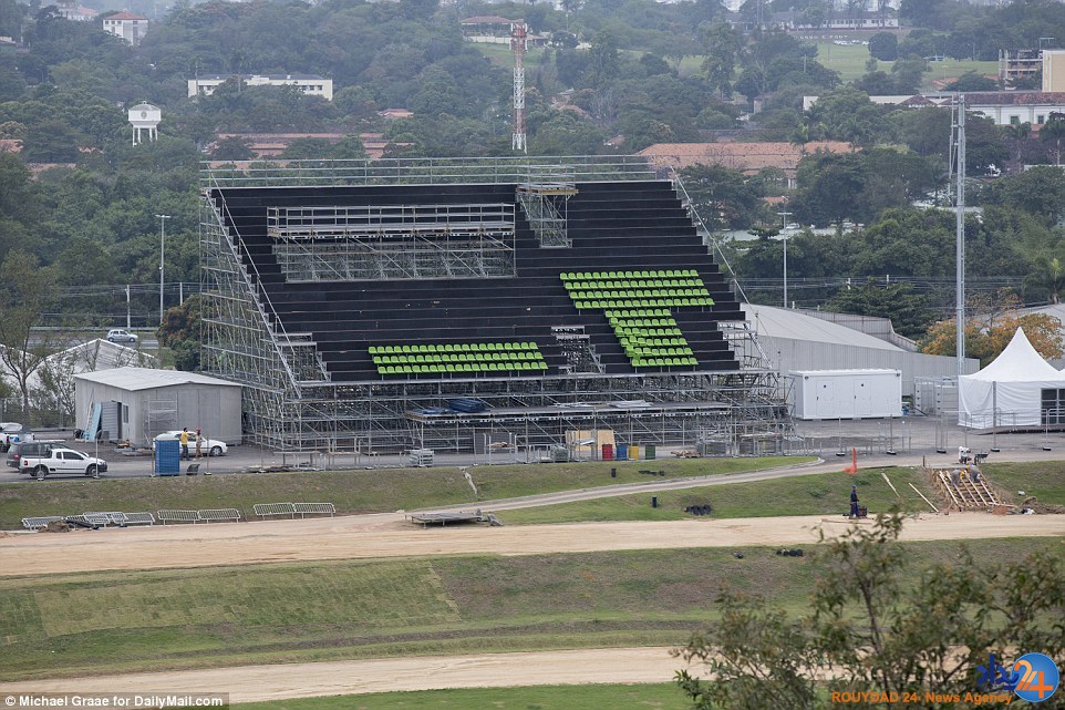 سالن های ورزشی نیمه کاره برزیل تنها 5 هفته مانده به المپیک ریو (تصاویر) سالن های ورزشی نیمه کاره برزیل تنها 5 هفته مانده به المپیک ریو (تصاویر)