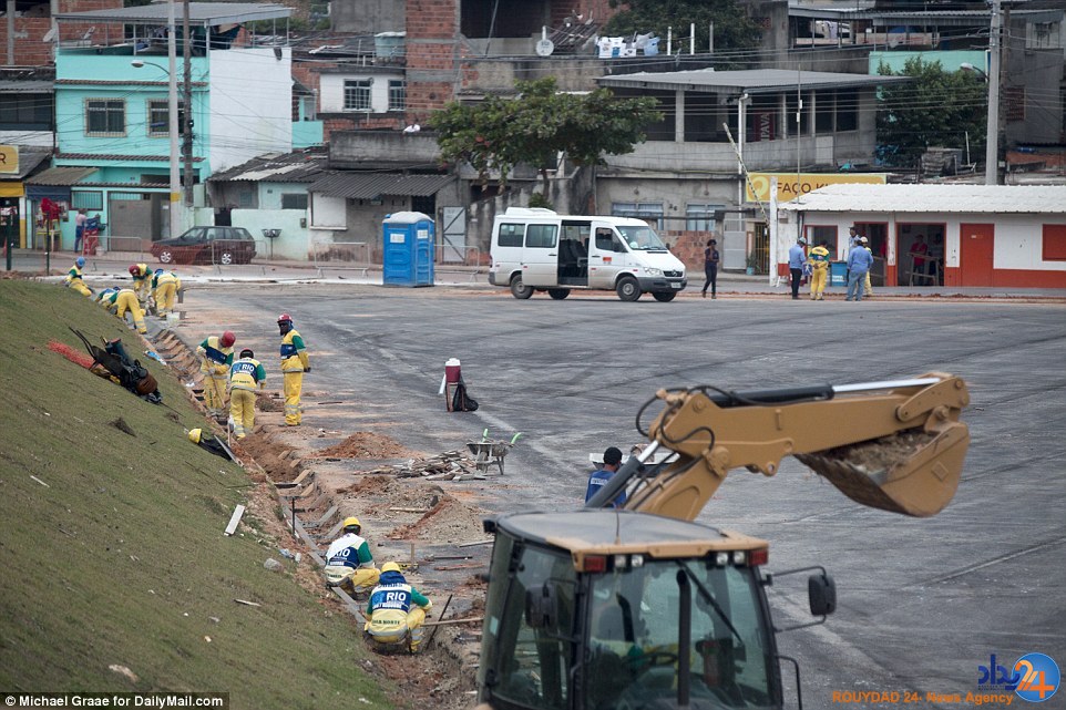 سالن های ورزشی نیمه کاره برزیل تنها 5 هفته مانده به المپیک ریو (تصاویر) سالن های ورزشی نیمه کاره برزیل تنها 5 هفته مانده به المپیک ریو (تصاویر)