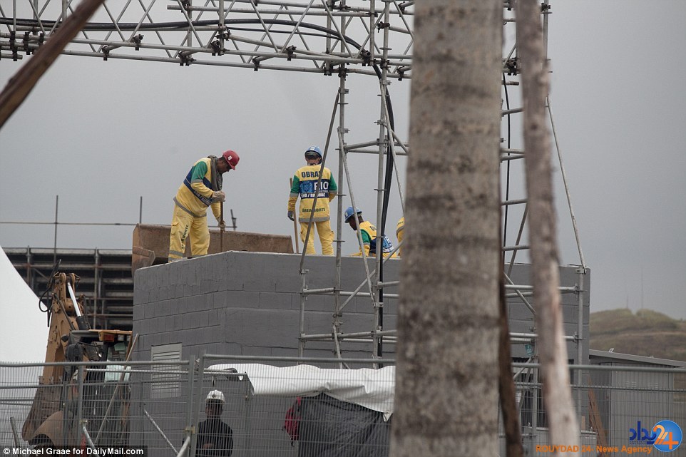 سالن های ورزشی نیمه کاره برزیل تنها 5 هفته مانده به المپیک ریو (تصاویر) سالن های ورزشی نیمه کاره برزیل تنها 5 هفته مانده به المپیک ریو (تصاویر)