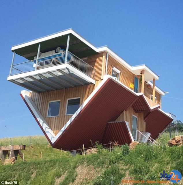 کافه وارونه در آلمان که سلفی‌بازها را از نقاط مختلف جذب می‌کند (تصاویر)