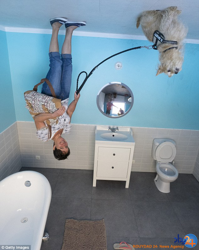 کافه وارونه در آلمان که سلفی‌بازها را از نقاط مختلف جذب می‌کند (تصاویر)