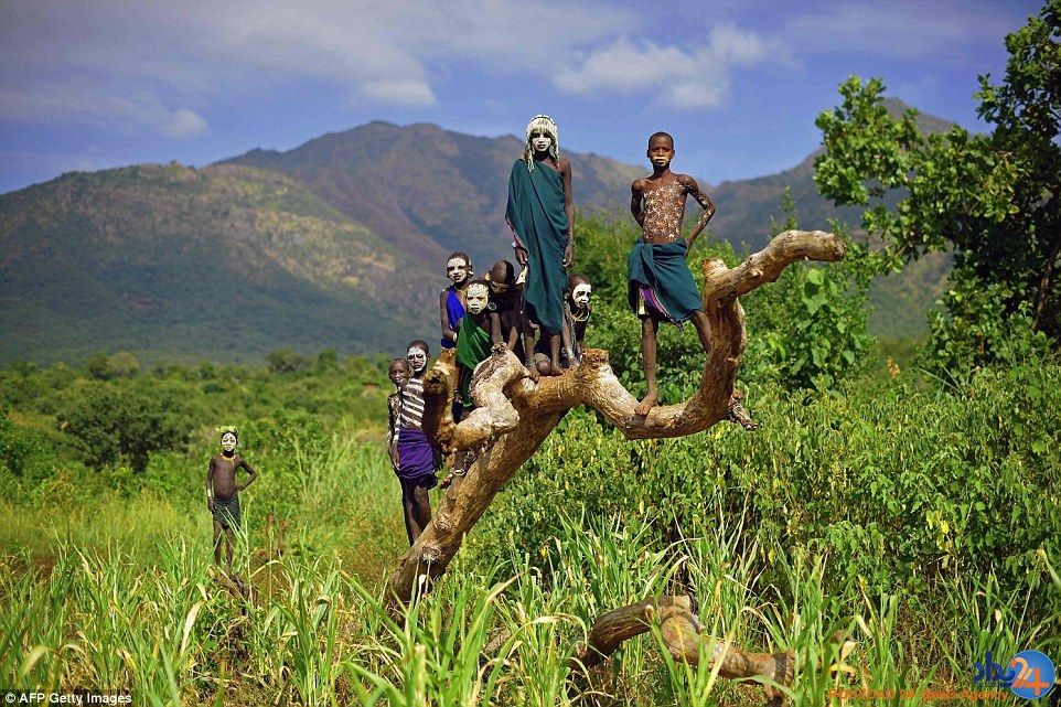 سنت عجیب مردم اتیوپی برای پیدا کردن همسر (تصاویر)