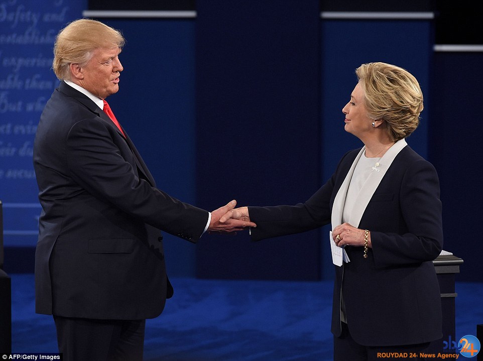 دومین رویارویی ترامپ و کلینتون دومین رویارویی ترامپ و کلینتون