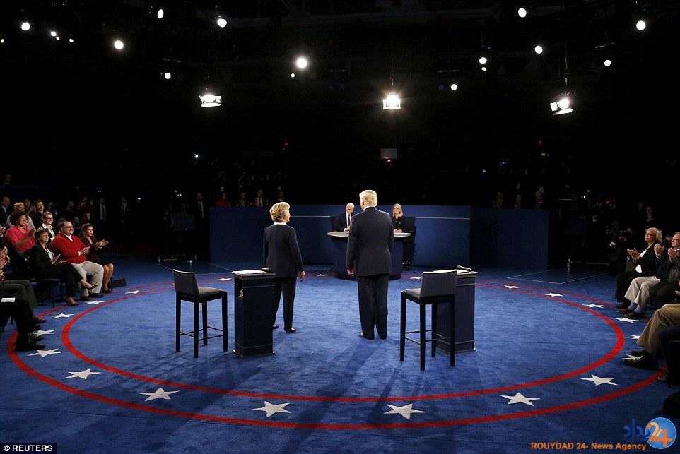 دومین رویارویی ترامپ و کلینتون دومین رویارویی ترامپ و کلینتون