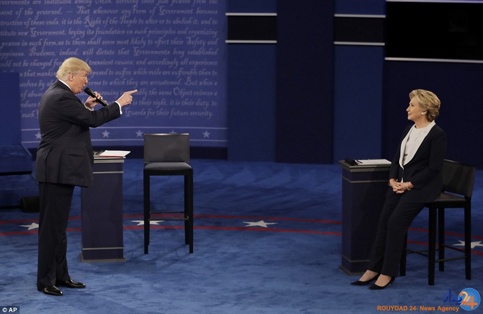 دومین رویارویی ترامپ و کلینتون دومین رویارویی ترامپ و کلینتون