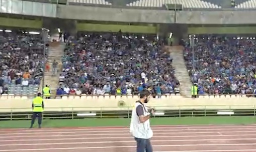 تشویق ایسلندی هواداران استقلال (فیلم)