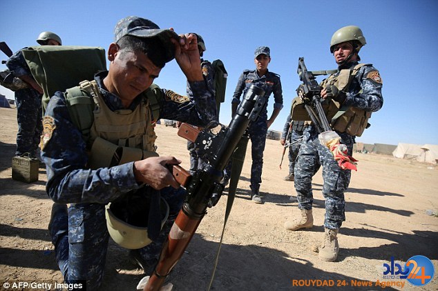 تصاویری از عملیات آزادسازی موصل تصاویری از عملیات آزادسازی موصل