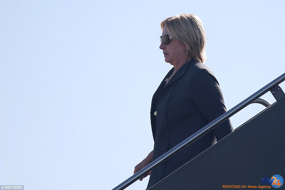 فخرفروشی ترامپ به کلینتون با هواپیمای لوکس (تصاویر)