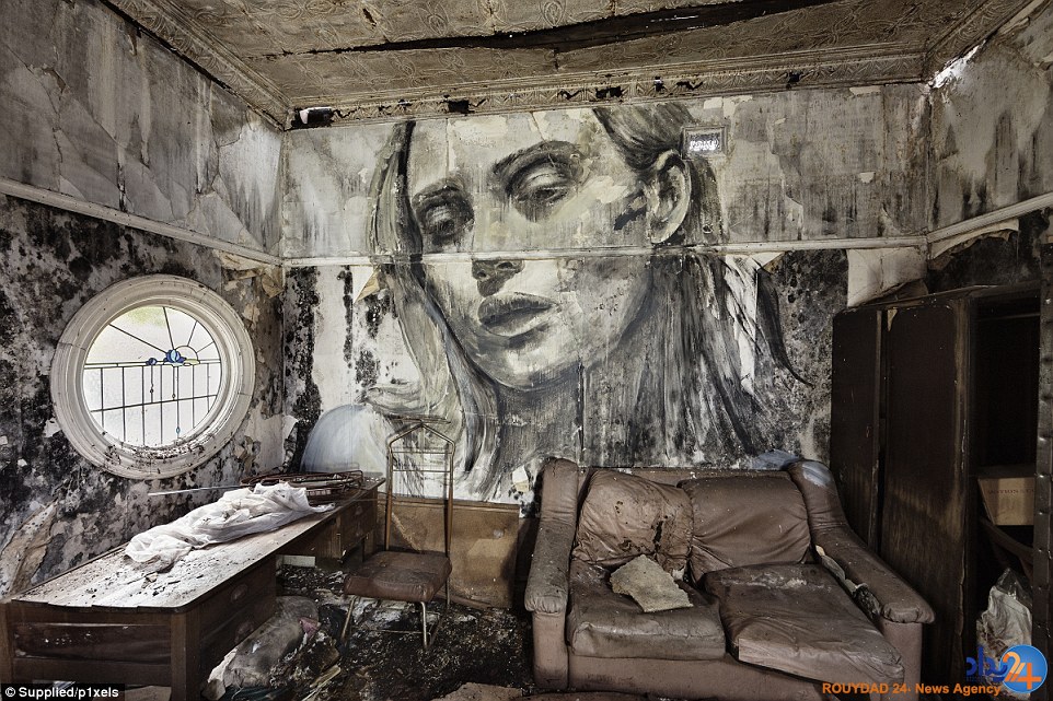 هنرمند استرالیایی به ویرانه‌ها جان می‌دهد (تصاویر)