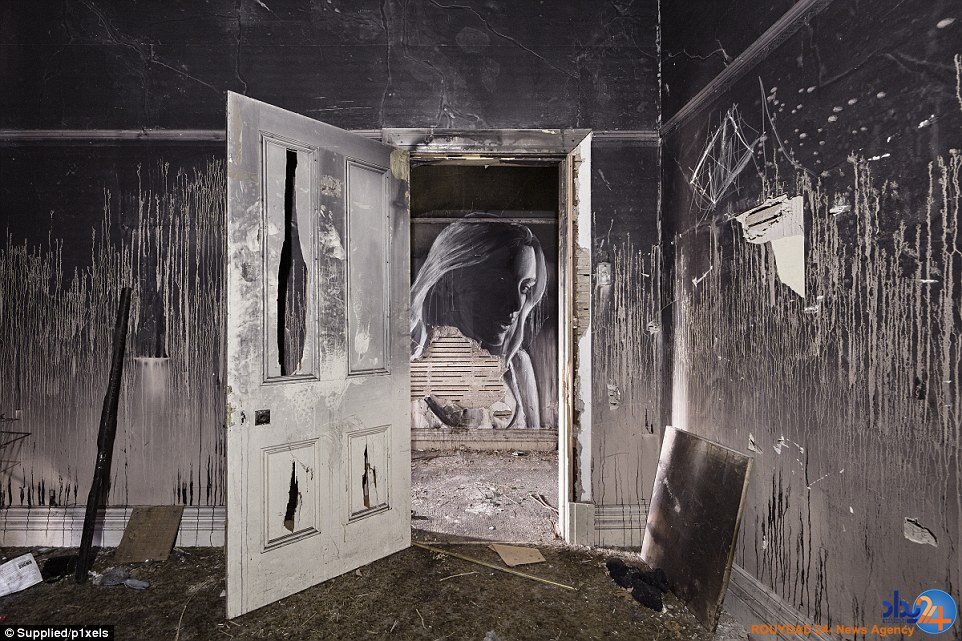 هنرمند استرالیایی به ویرانه‌ها جان می‌دهد (تصاویر)