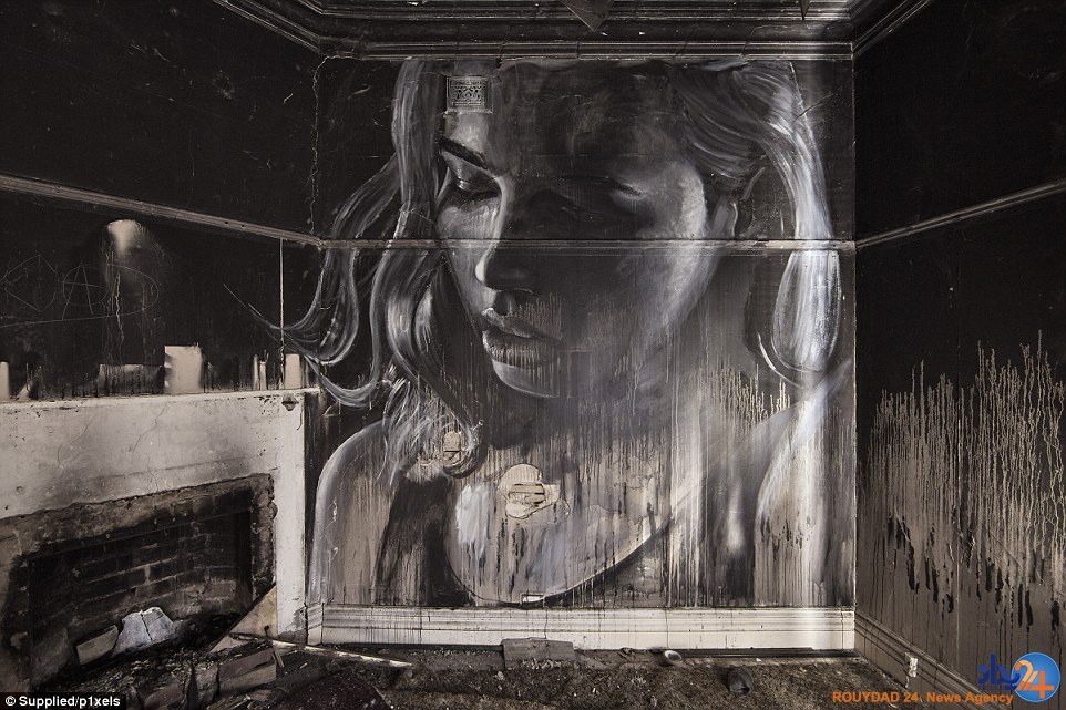 هنرمند استرالیایی به ویرانه‌ها جان می‌دهد (تصاویر)