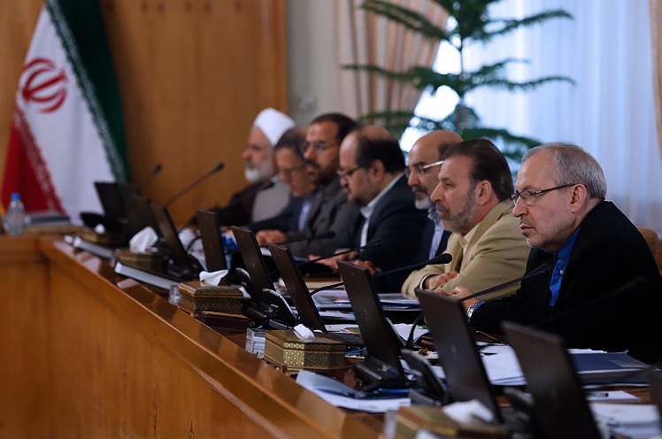 جای خالی جنتی و گودرزی در جلسه هیات دولت یک روز پس از استعفا (تصویر)