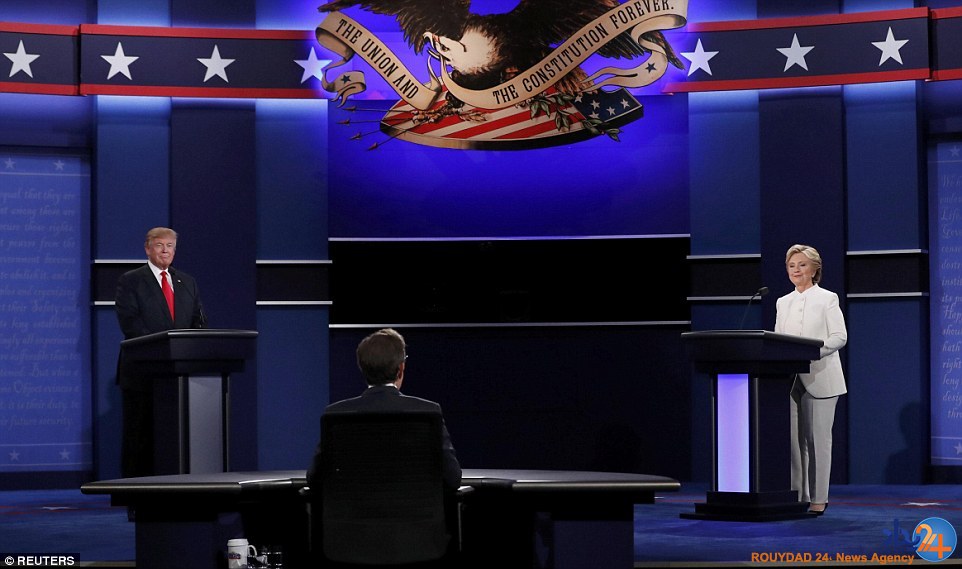 آخرین رویارویی ترامپ و کلینتون آخرین رویارویی ترامپ و کلینتون