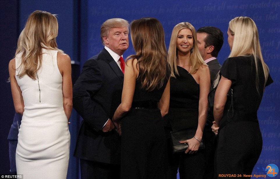 آخرین رویارویی ترامپ و کلینتون آخرین رویارویی ترامپ و کلینتون