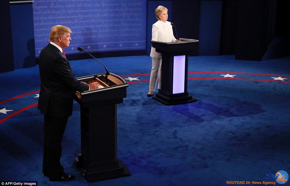 آخرین رویارویی ترامپ و کلینتون آخرین رویارویی ترامپ و کلینتون