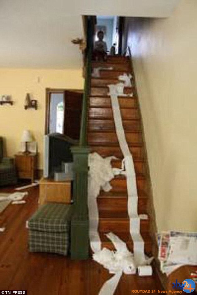 وقتی کودکان را در خانه تنها می‌گذارید (تصاویر)