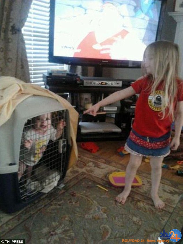 وقتی کودکان را در خانه تنها می‌گذارید (تصاویر)