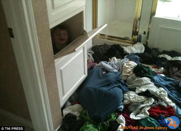 وقتی کودکان را در خانه تنها می‌گذارید (تصاویر)