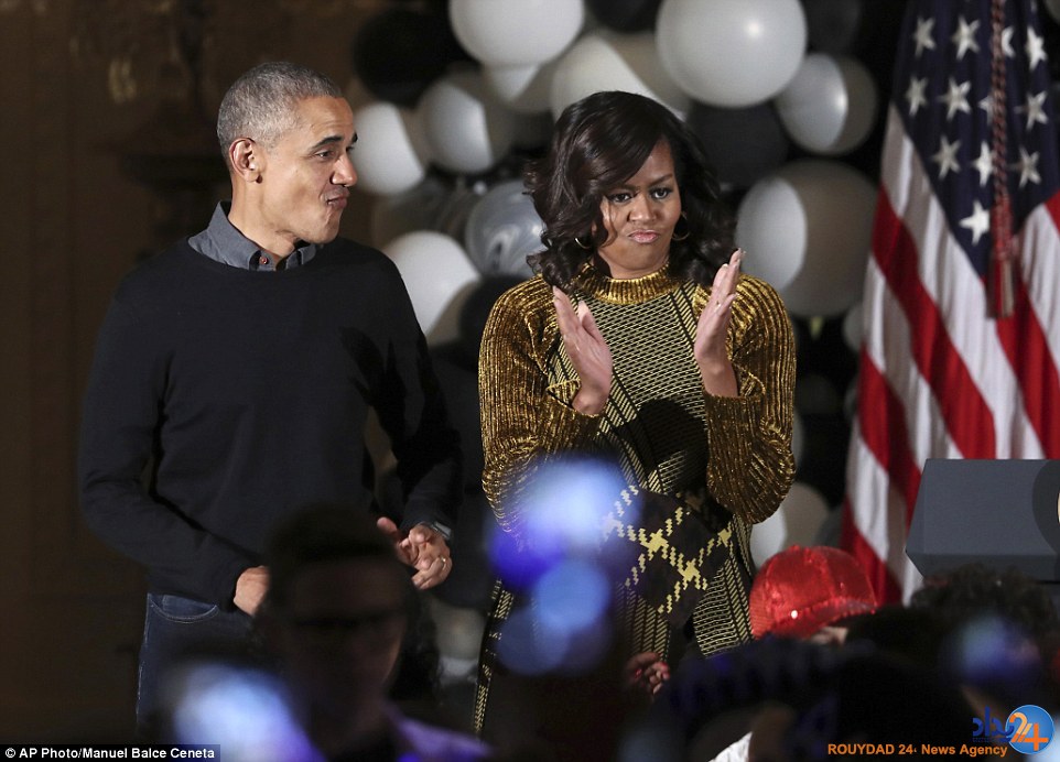 میشل و باراک اوباما میزبان میهمانی هالووین کودکان در کاخ سفید (تصاویر) میشل و باراک اوباما میزبان میهمانی هالووین کودکان در کاخ سفید (تصاویر)