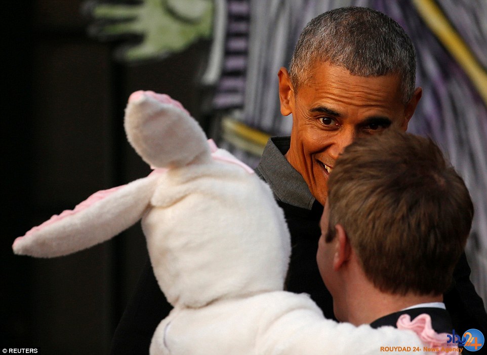 میشل و باراک اوباما میزبان میهمانی هالووین کودکان در کاخ سفید (تصاویر) میشل و باراک اوباما میزبان میهمانی هالووین کودکان در کاخ سفید (تصاویر)