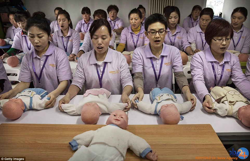 در دانشگاه بچهداری چین چه خبر است؟ (تصاویر) در دانشگاه بچهداری چین چه خبر است؟ (تصاویر)